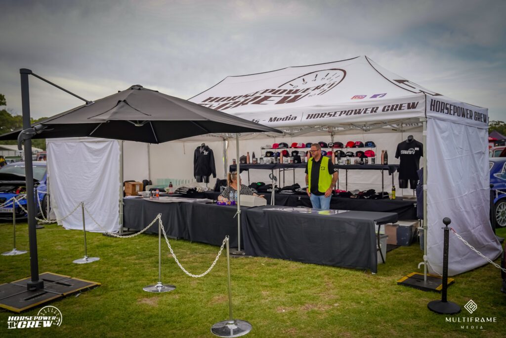 merch store at AMF 2023